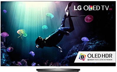 LG Smart OLED55B6P Flat 55-Inch 4K Ultra HDTV Black Friday Sale 2016