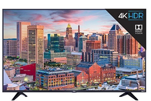 TCL 55S517 55-Inch 4K Ultra HD Roku SmartTV Black Friday Sale 2018 Black Friday Sale 2020